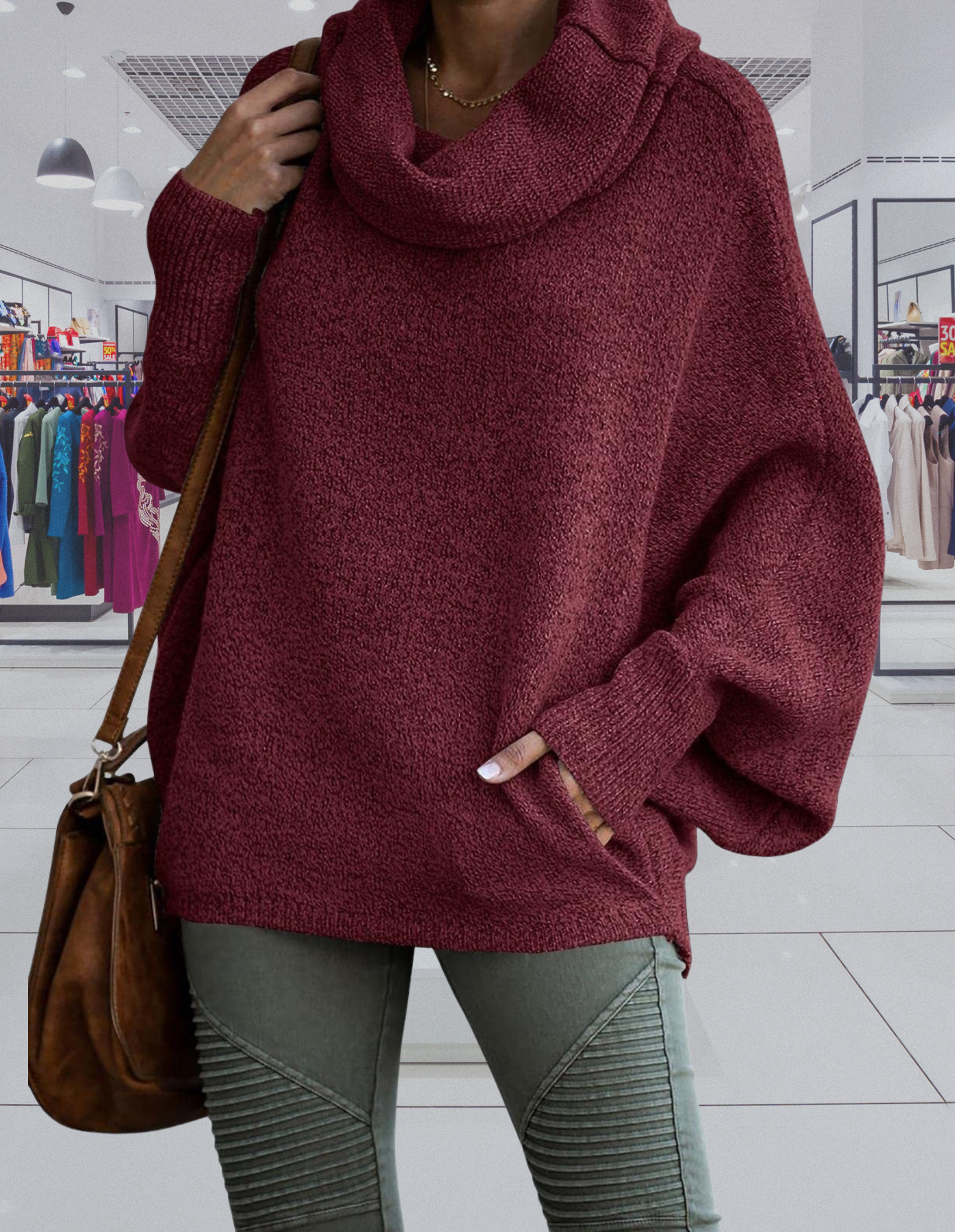 ELEGANT WOMEN PULLOVER SWEATER