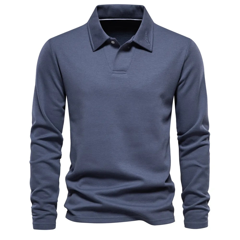 COMFORT STYLISH LONGSLEEVE POLO