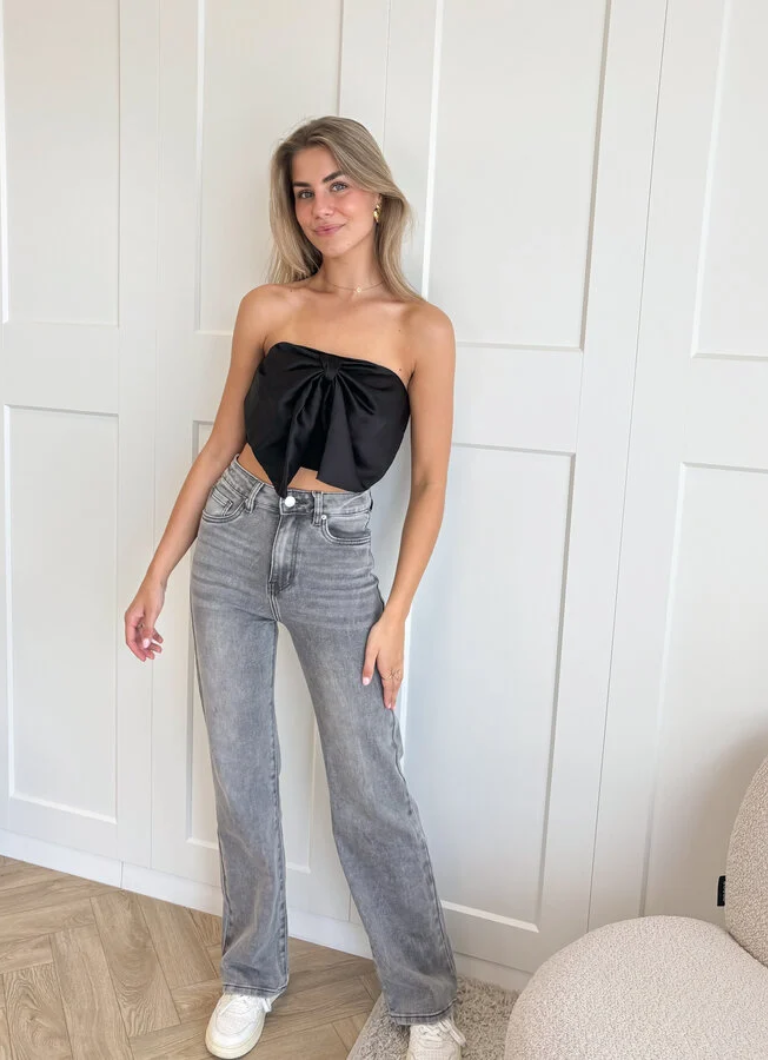 JEAN LARGE GRIS
