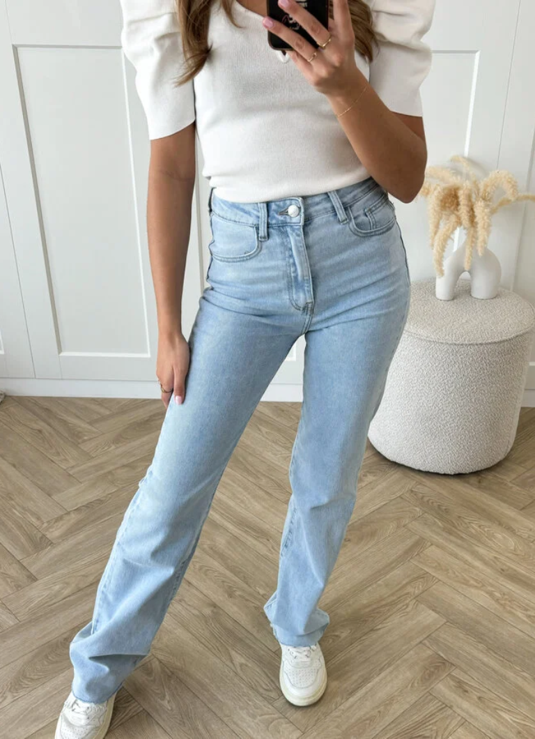 JEAN LARGE BLEU