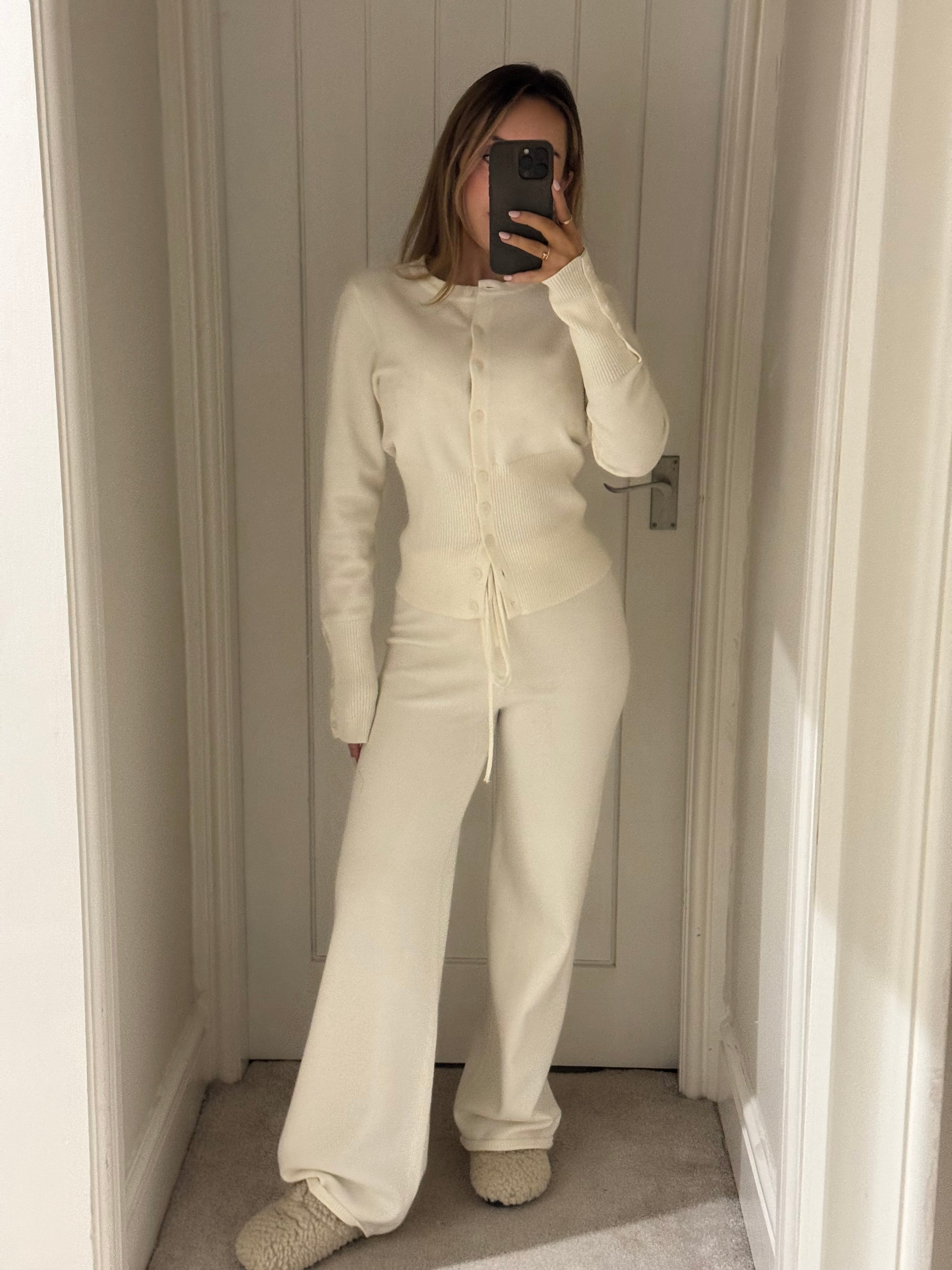 ENSEMBLE 2 TRICOTÉS EVERLY LOUNGE – VANILLE