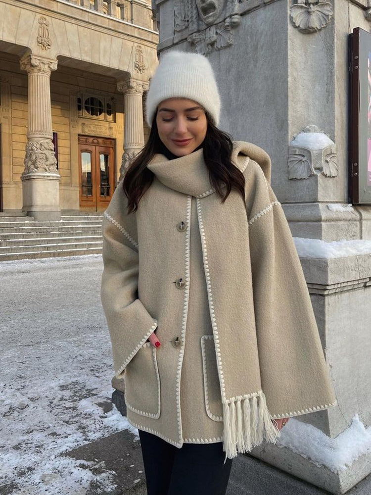 CLAIRE | COAT SCARF