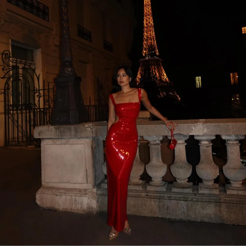 ROBE MAXI ARGENTÉE DREAM