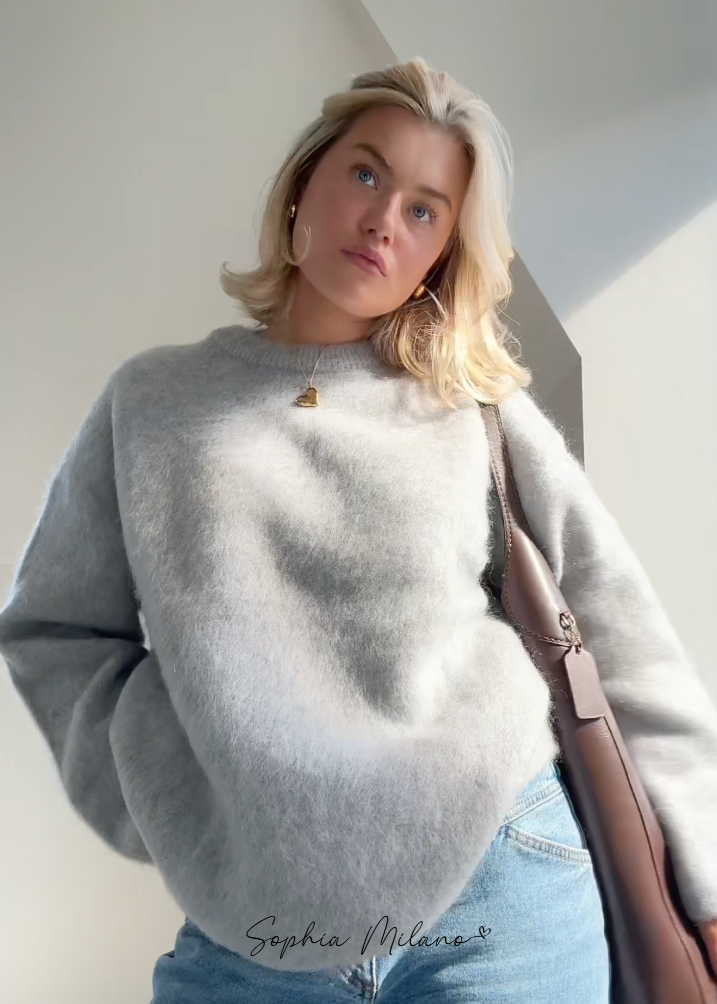 Sophia | Mohair turtleneck sweater