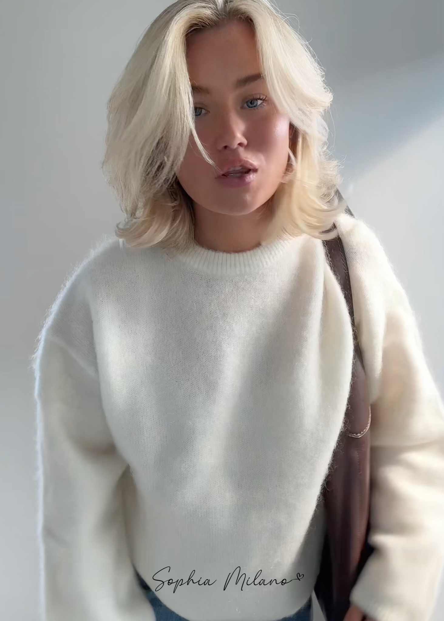 Sophia | Mohair turtleneck sweater
