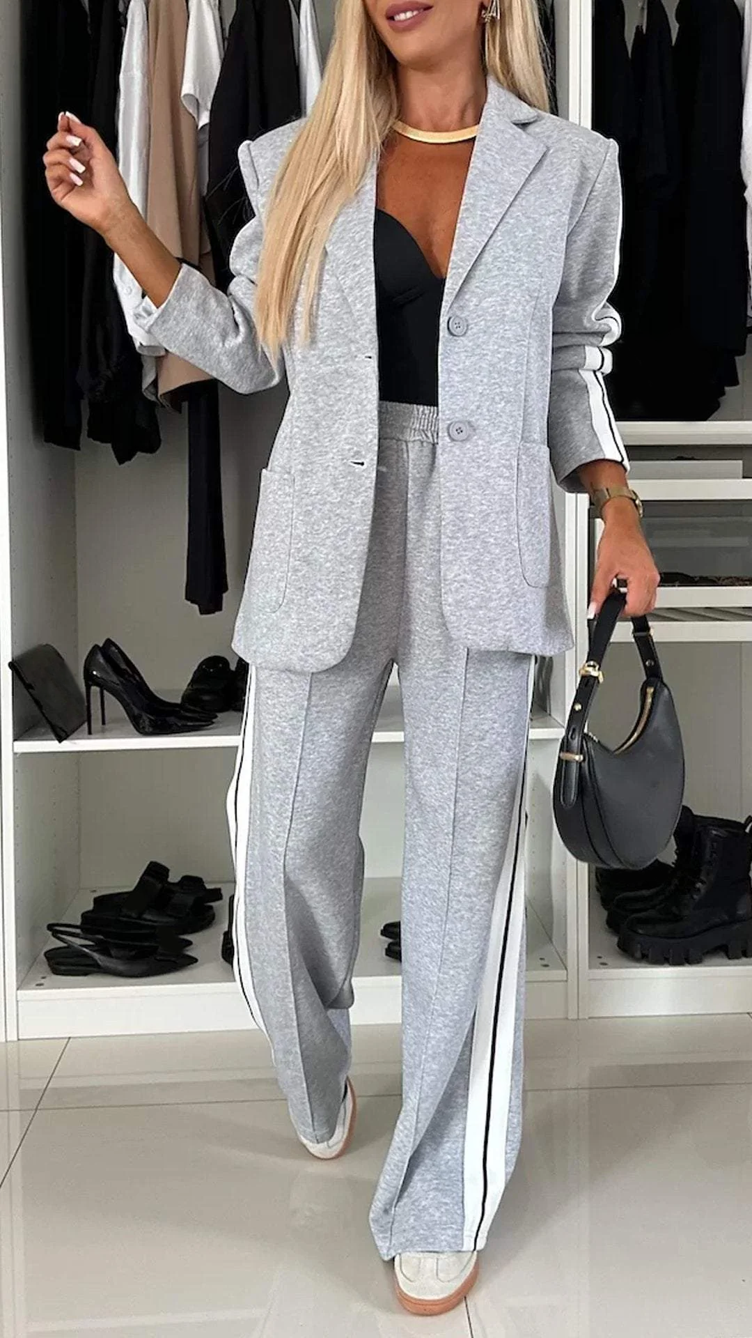 WOMEN'S LONG-SLEEVED CASUAL SUIT