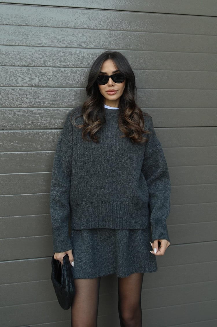 BEAU | ENSEMBLE EN TRICOT CONFORTABLE