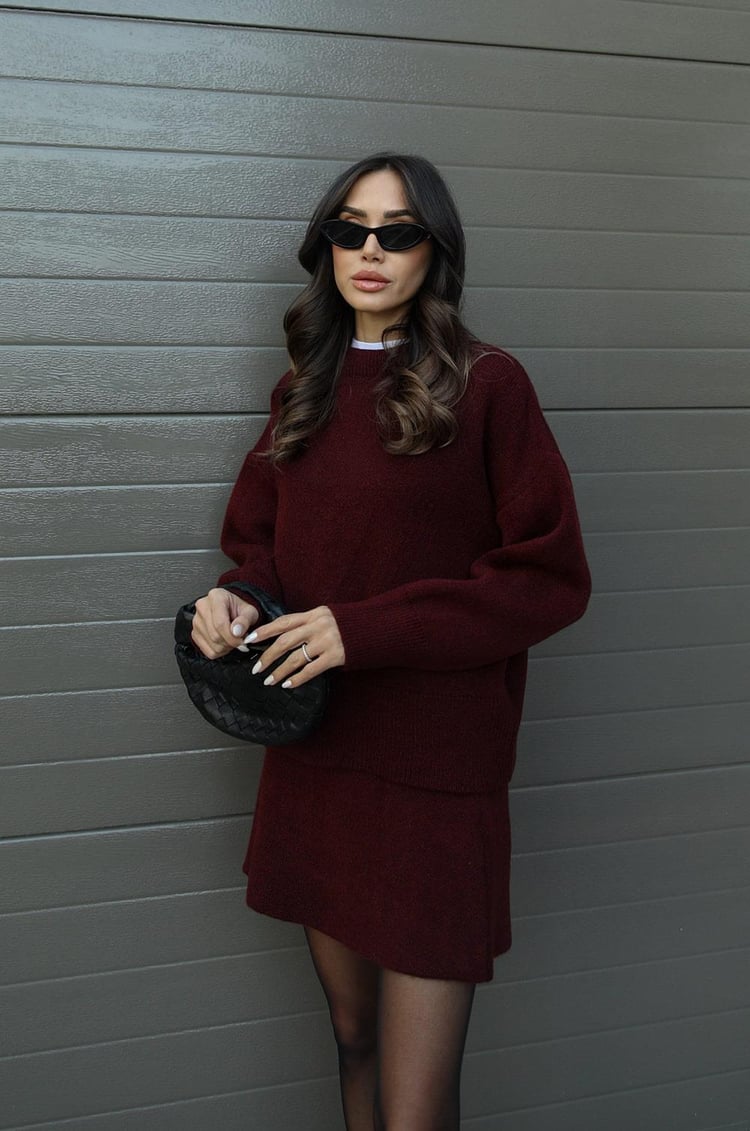 BEAU | ENSEMBLE EN TRICOT CONFORTABLE