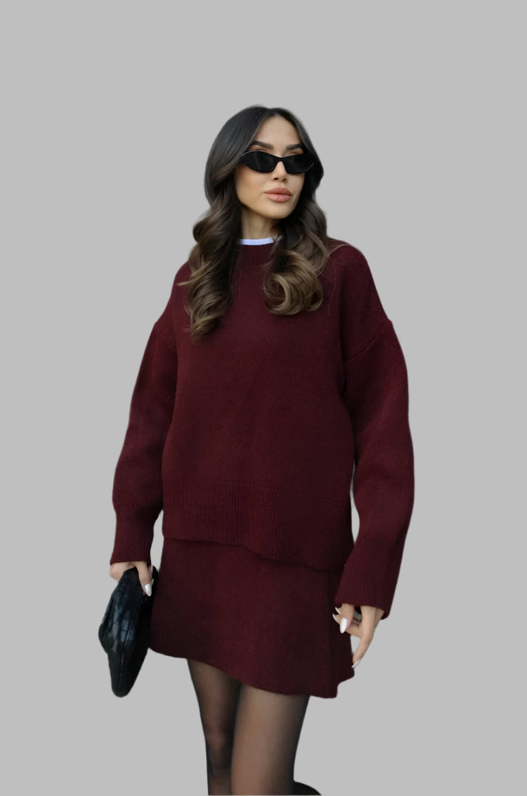 BEAU | ENSEMBLE EN TRICOT CONFORTABLE
