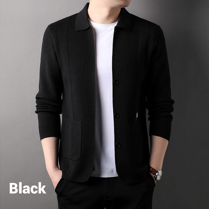 CARDIGAN ÉLÉGANT EN MAILLE POUR HOMMES