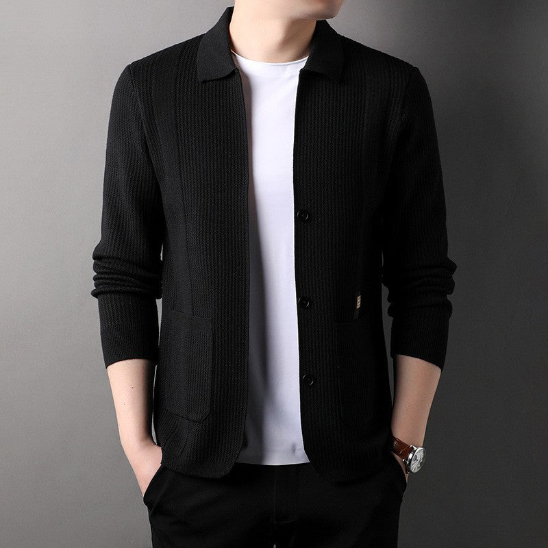 CARDIGAN ÉLÉGANT EN MAILLE POUR HOMMES