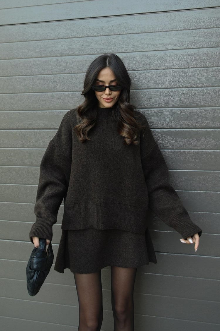 BEAU | ENSEMBLE EN TRICOT CONFORTABLE