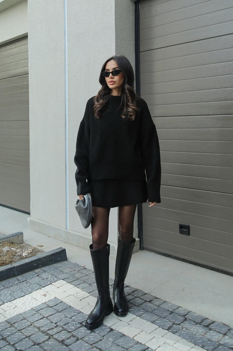 BEAU | ENSEMBLE EN TRICOT CONFORTABLE