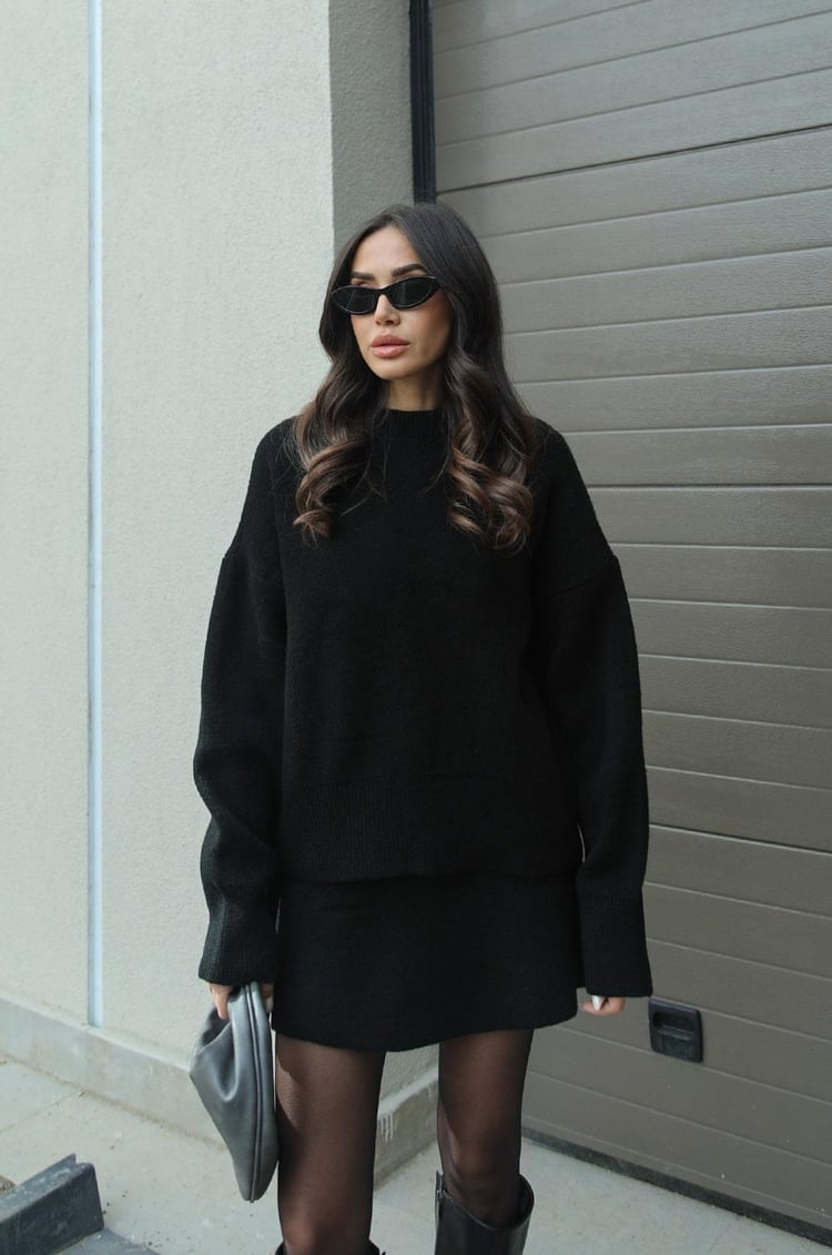 BEAU | ENSEMBLE EN TRICOT CONFORTABLE