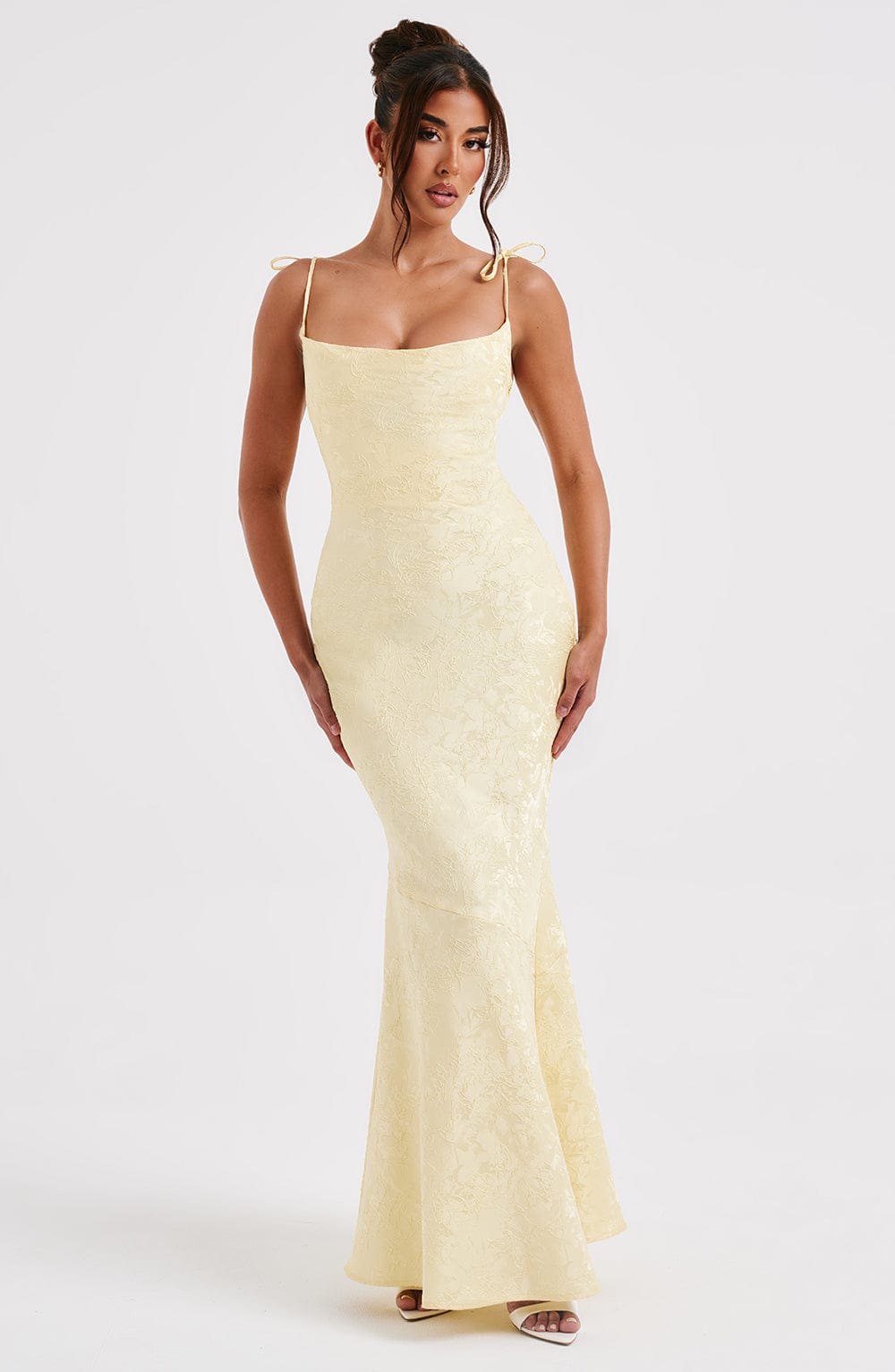 ROBE MAXI WHITNEY - CITRON