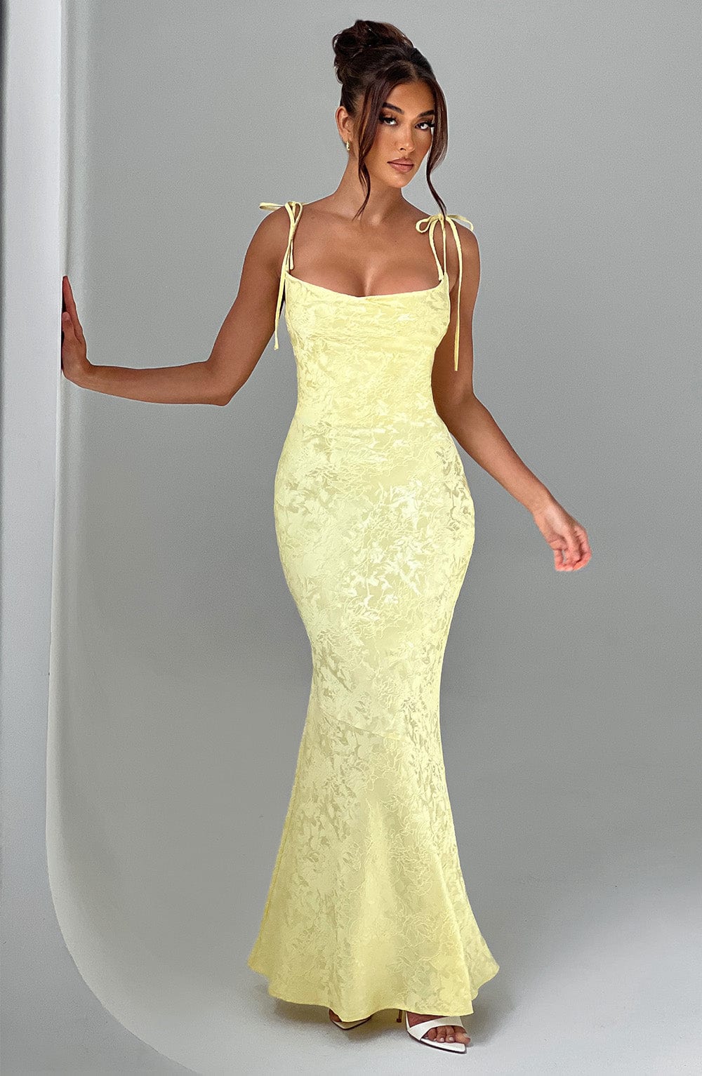 ROBE MAXI WHITNEY - CITRON