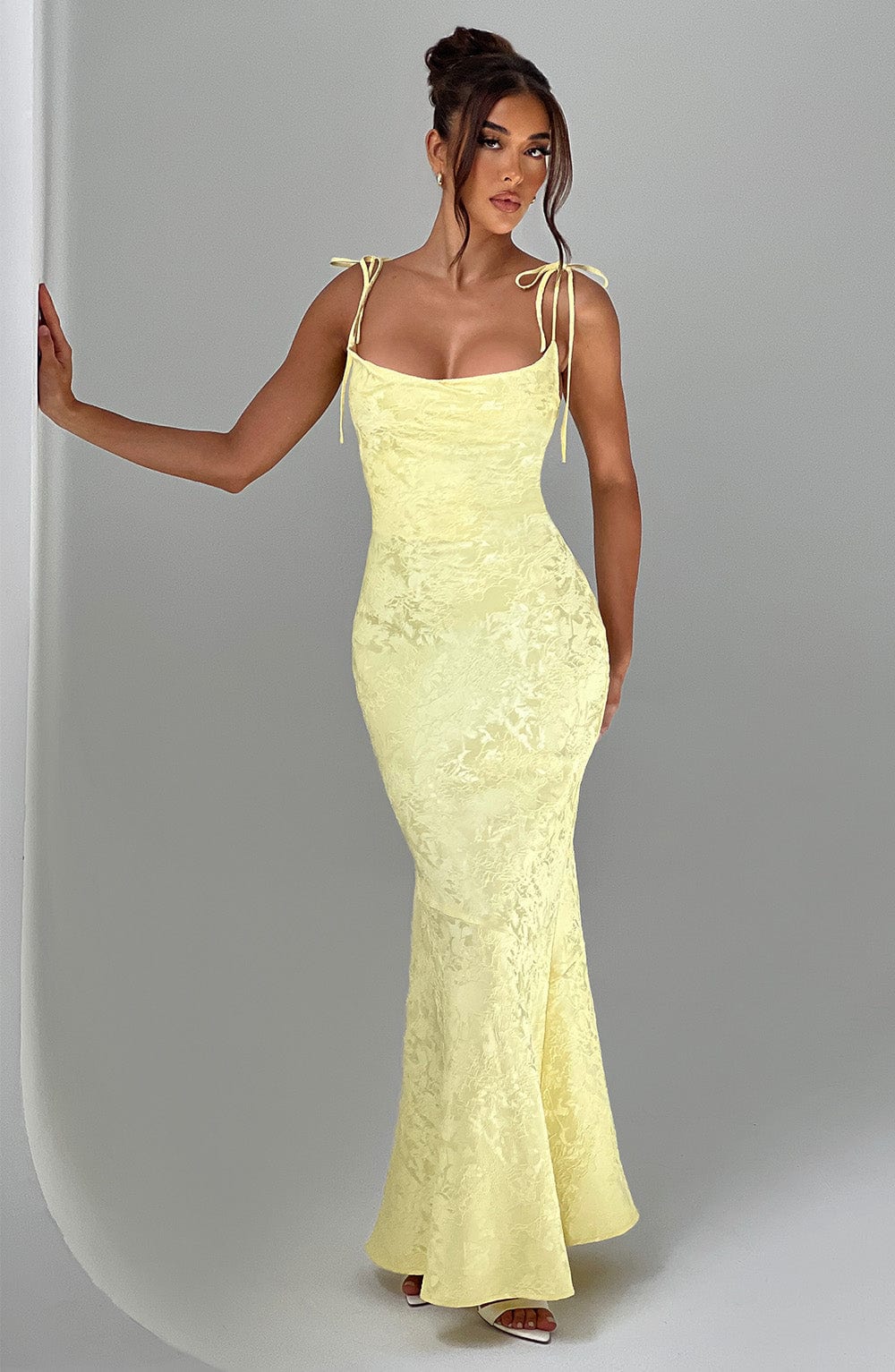 ROBE MAXI WHITNEY - CITRON