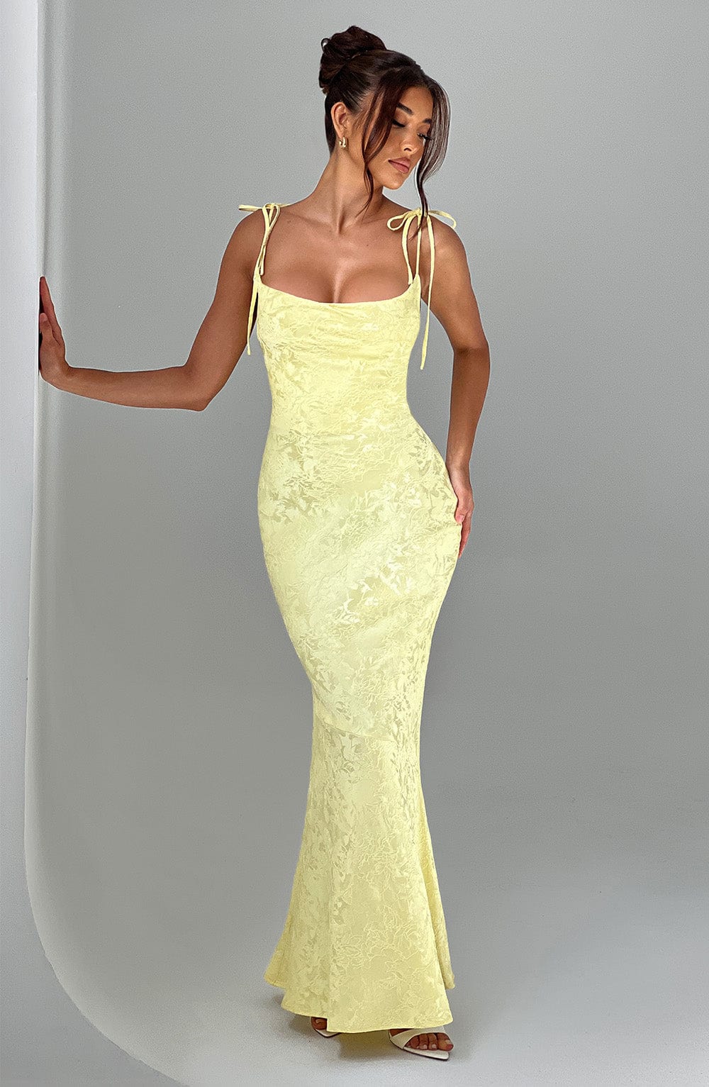 ROBE MAXI WHITNEY - CITRON