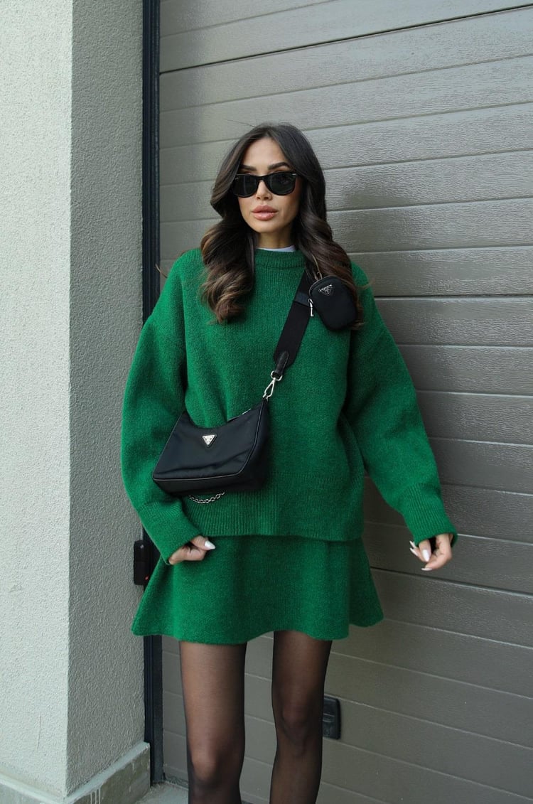 BEAU | ENSEMBLE EN TRICOT CONFORTABLE
